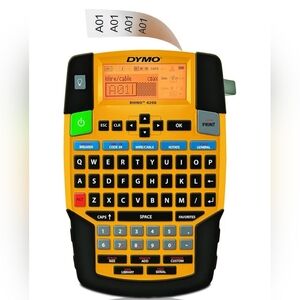 Dymo Rhino 4200 Black and Yellow Label Printer